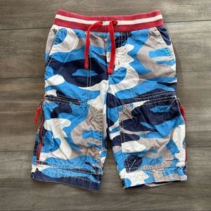 EUC Mini Boden Classic Techno Camo Shorts 5 yr